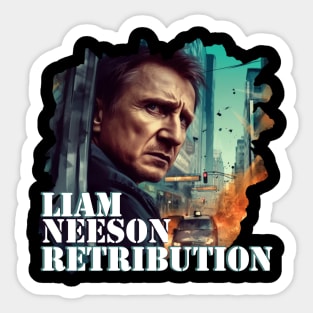 LIAM NEESON Retribution Sticker